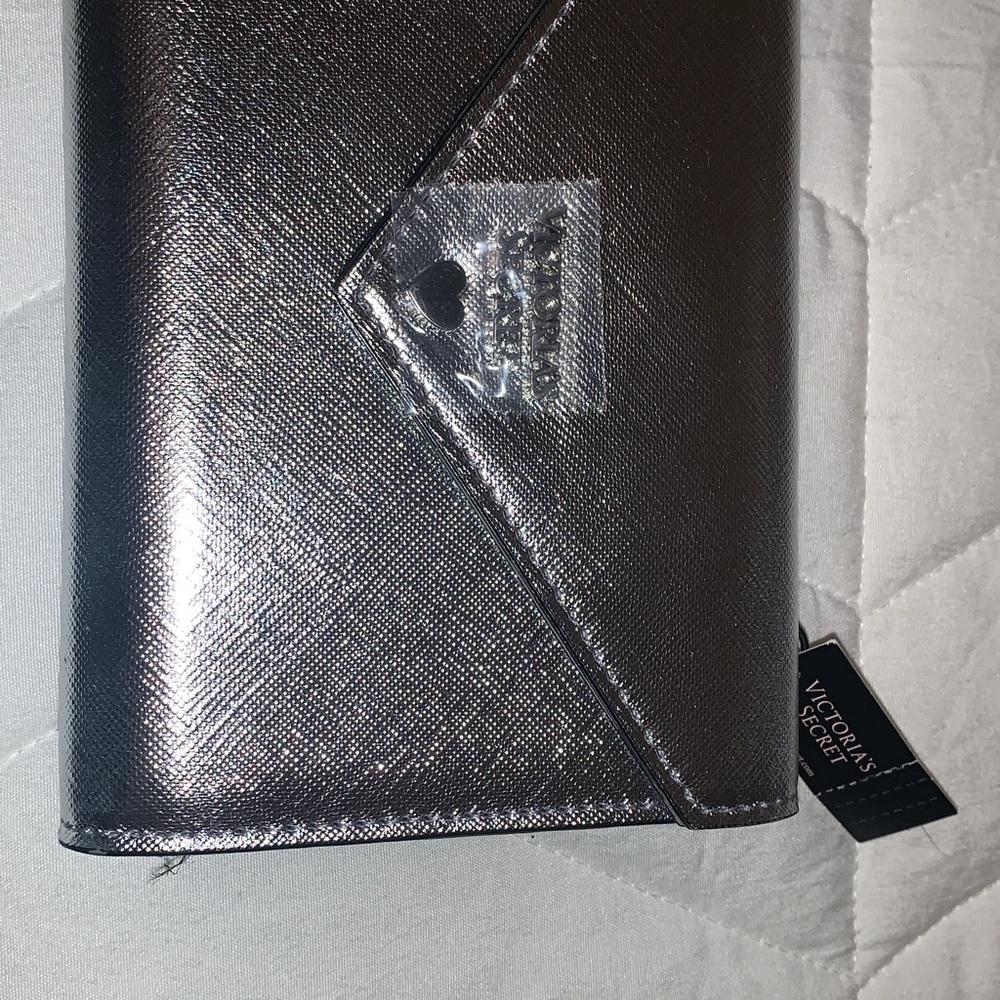Victoria's Secret Metallic Silver Clutch